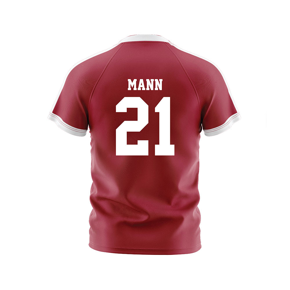 Oklahoma - NCAA Women's Volleyball : DaMya Mann - White Volleyball Jersey-1