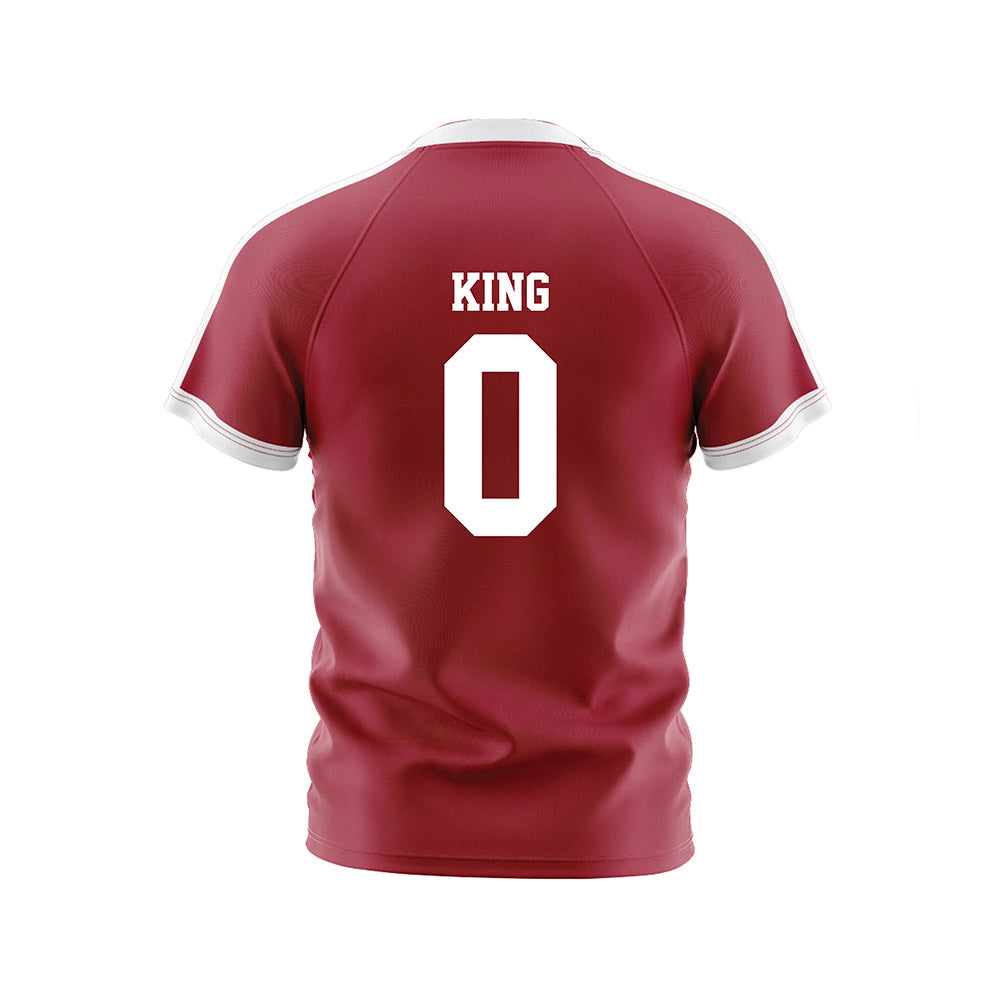 Oklahoma - NCAA Women's Volleyball : Mari King - White Volleyball Jersey-1