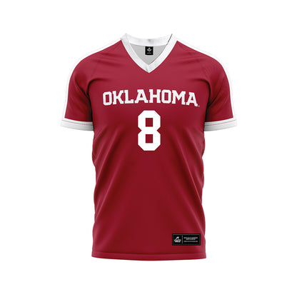 Oklahoma - NCAA Women's Volleyball : Carley Butler - White Volleyball Jersey-0