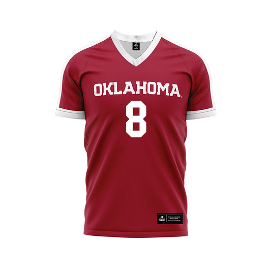 Oklahoma - NCAA Women's Volleyball : Carley Butler - White Volleyball Jersey-0