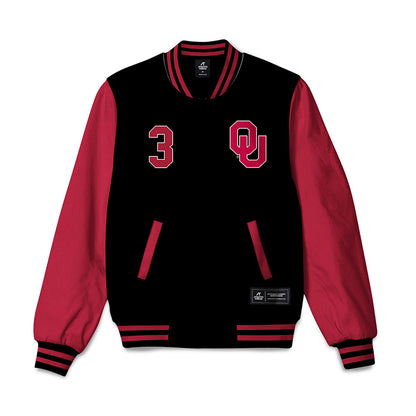 Oklahoma - NCAA Women's Volleyball : Tekoa Barnes - Bomber Jacket-0
