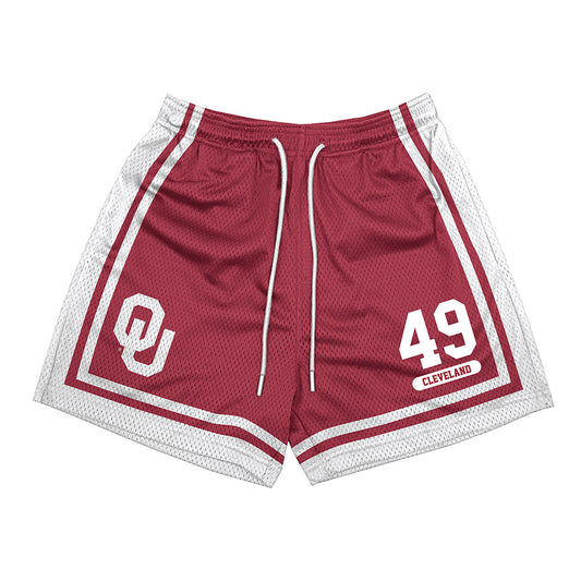 Oklahoma - NCAA Baseball : Jackson Cleveland - Shorts-0