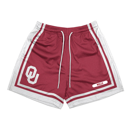 Oklahoma - NCAA Women's Gymnastics : Keira Wells - Shorts-0