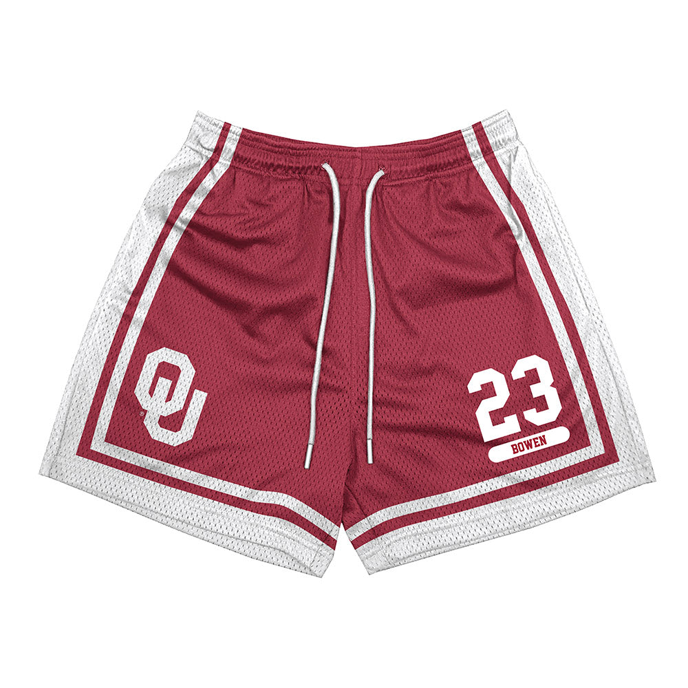 Oklahoma - NCAA Football : Eli Bowen - Shorts-0