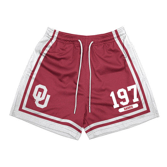 Oklahoma - NCAA Wrestling : Anthony Harris - Shorts-0