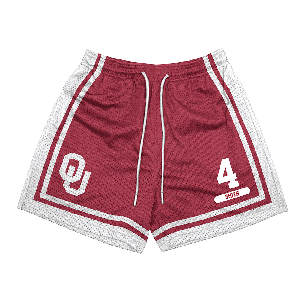 Oklahoma - NCAA Women's Basketball : Caya Smith - Shorts-0