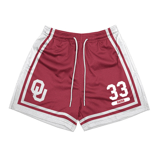 Oklahoma - NCAA Football : Lebron Bauer - Shorts-0