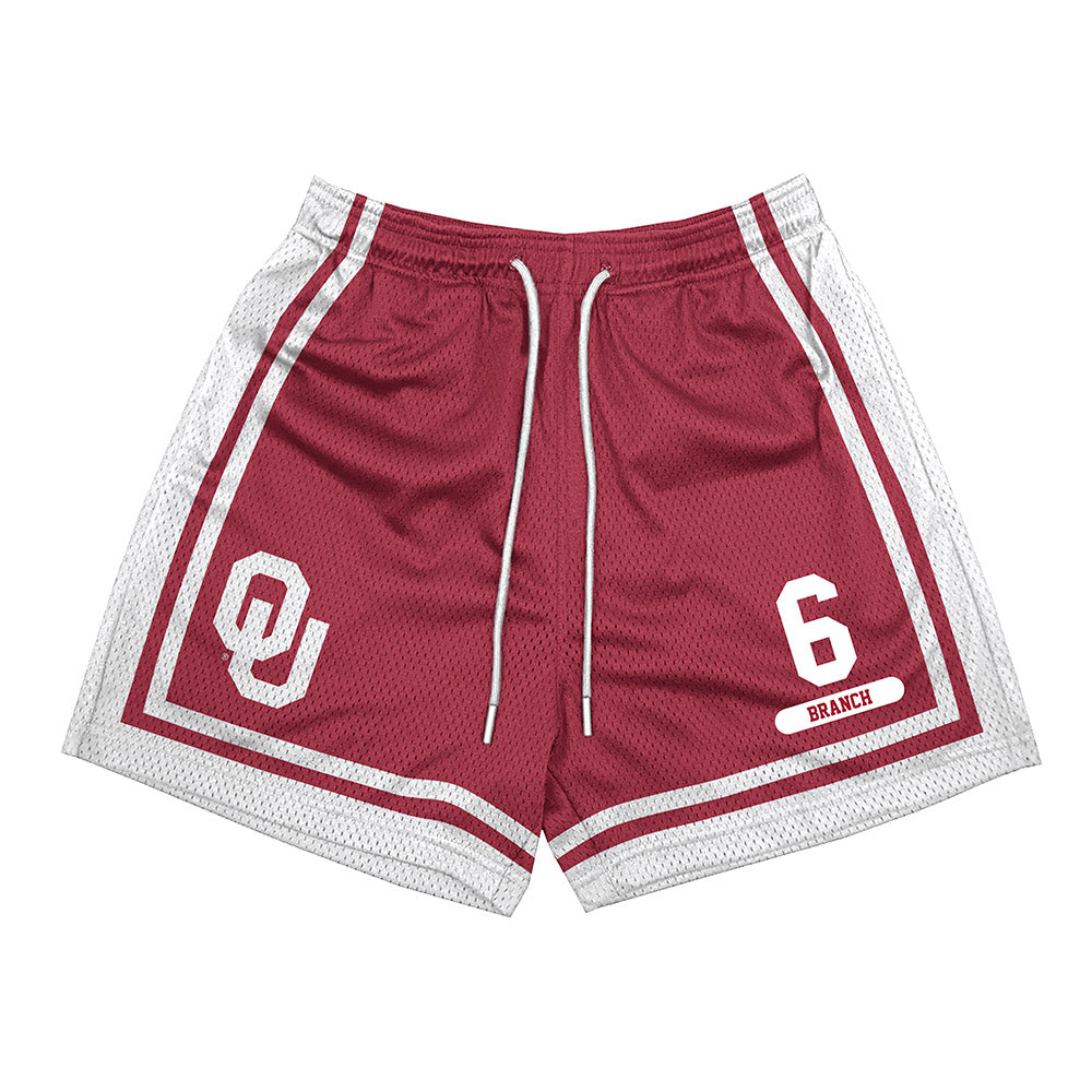 Oklahoma - NCAA Baseball : Kyle Branch - Shorts-0