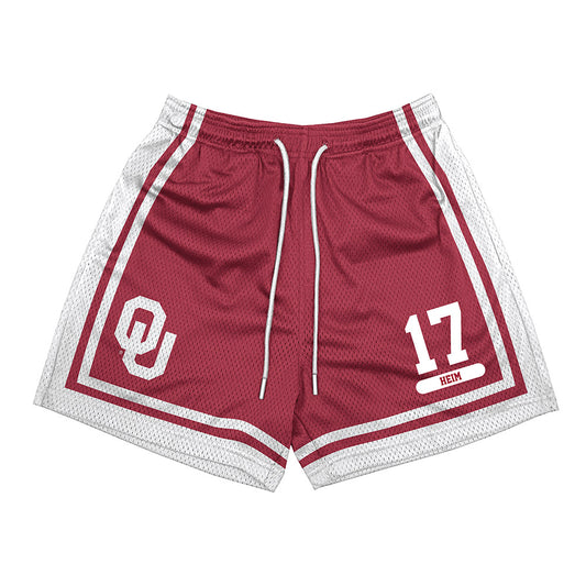 Oklahoma - NCAA Football : Taylor Heim - Shorts-0