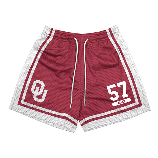 Oklahoma - NCAA Football : Gunnar Allen - Shorts-0
