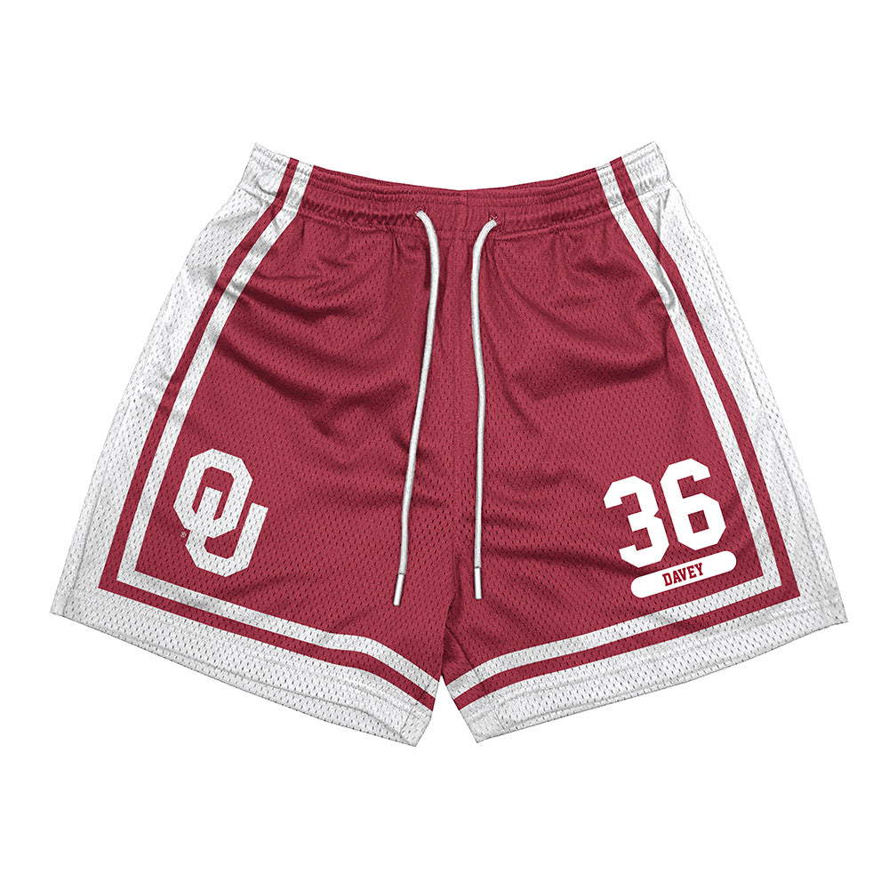 Oklahoma - NCAA Women's Soccer : Emily Davey - Shorts-0