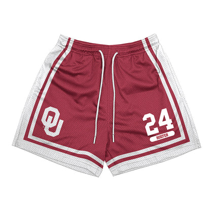 Oklahoma - NCAA Women's Soccer : Natalie Hoefer - Shorts-0