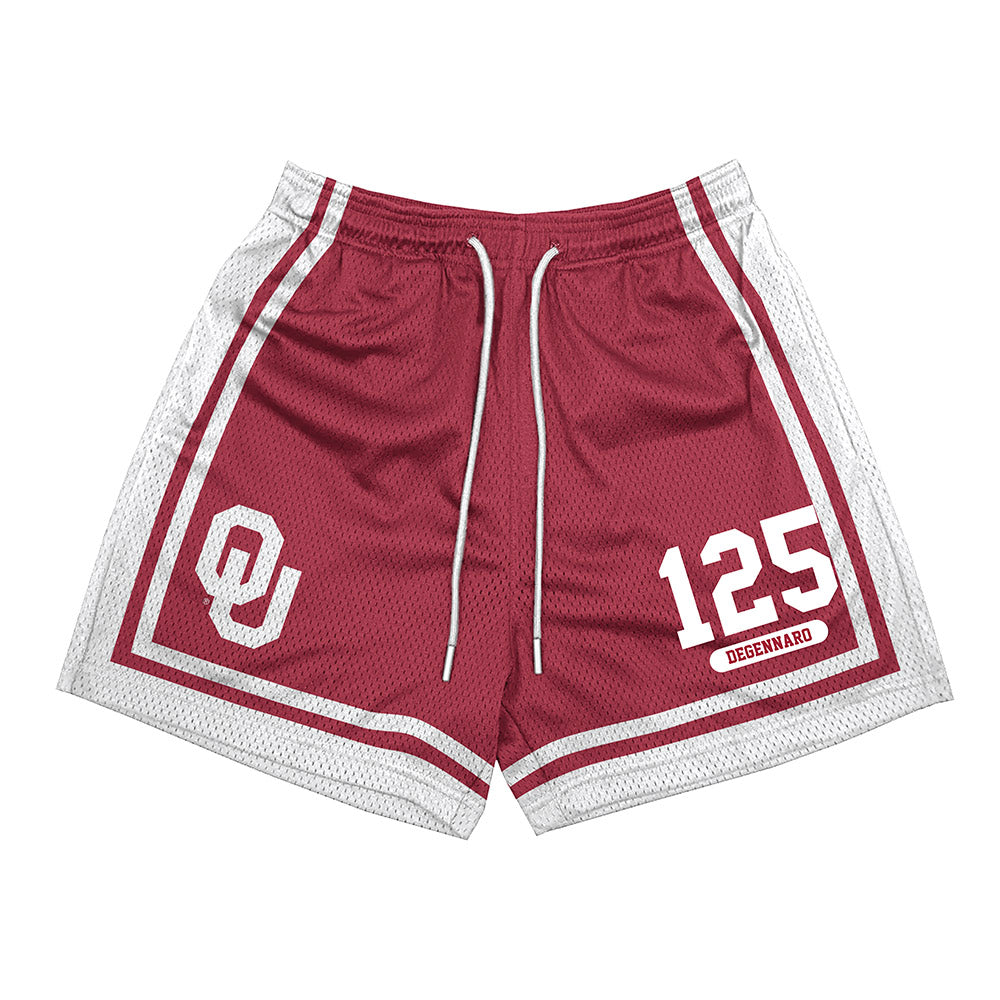 Oklahoma - NCAA Wrestling : Sebastian Degennaro - Shorts-0