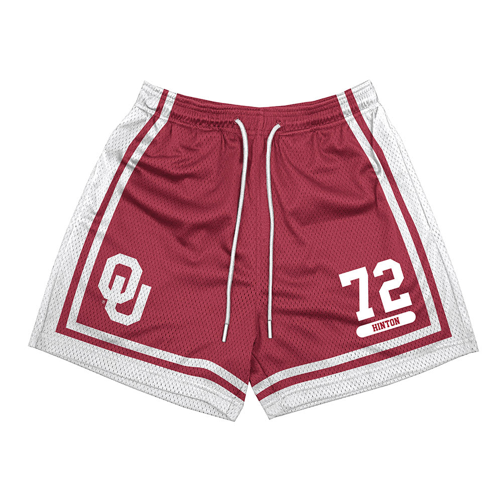 Oklahoma - NCAA Football : Fred Hinton - Shorts-0