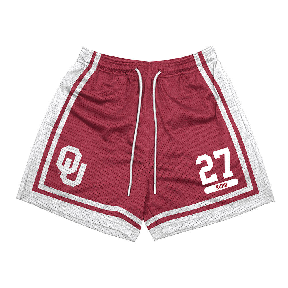 Oklahoma - NCAA Football : Trace Rudd - Shorts-0