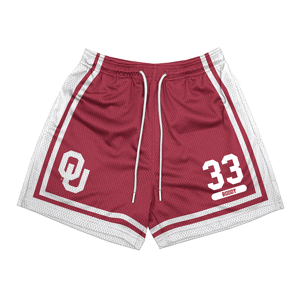 Oklahoma - NCAA Baseball : Berkeley Roddy - Shorts-0