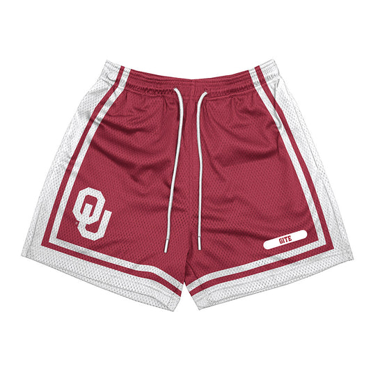 Oklahoma - NCAA Women's Track & Field : McCarley Gite - Shorts-0
