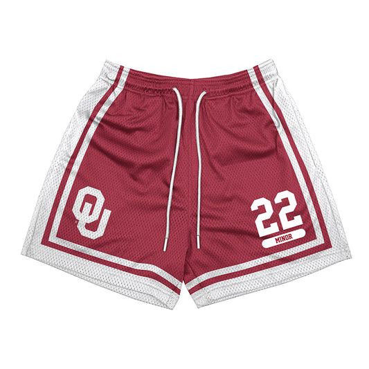 Oklahoma - NCAA Softball : Kai Minor - Shorts-0