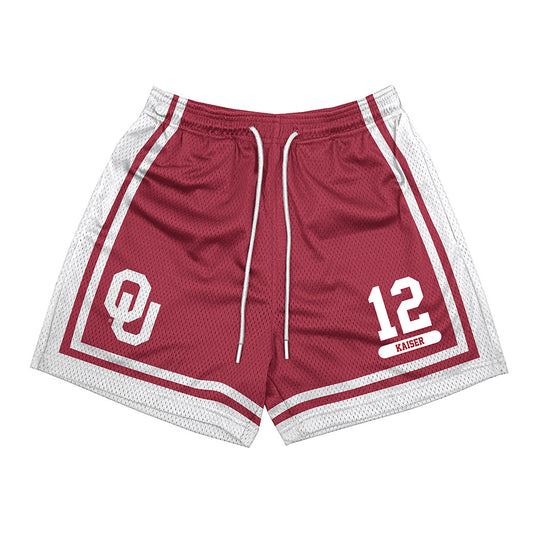 Oklahoma - NCAA Women's Soccer : Kennedy Kaiser - Shorts-0