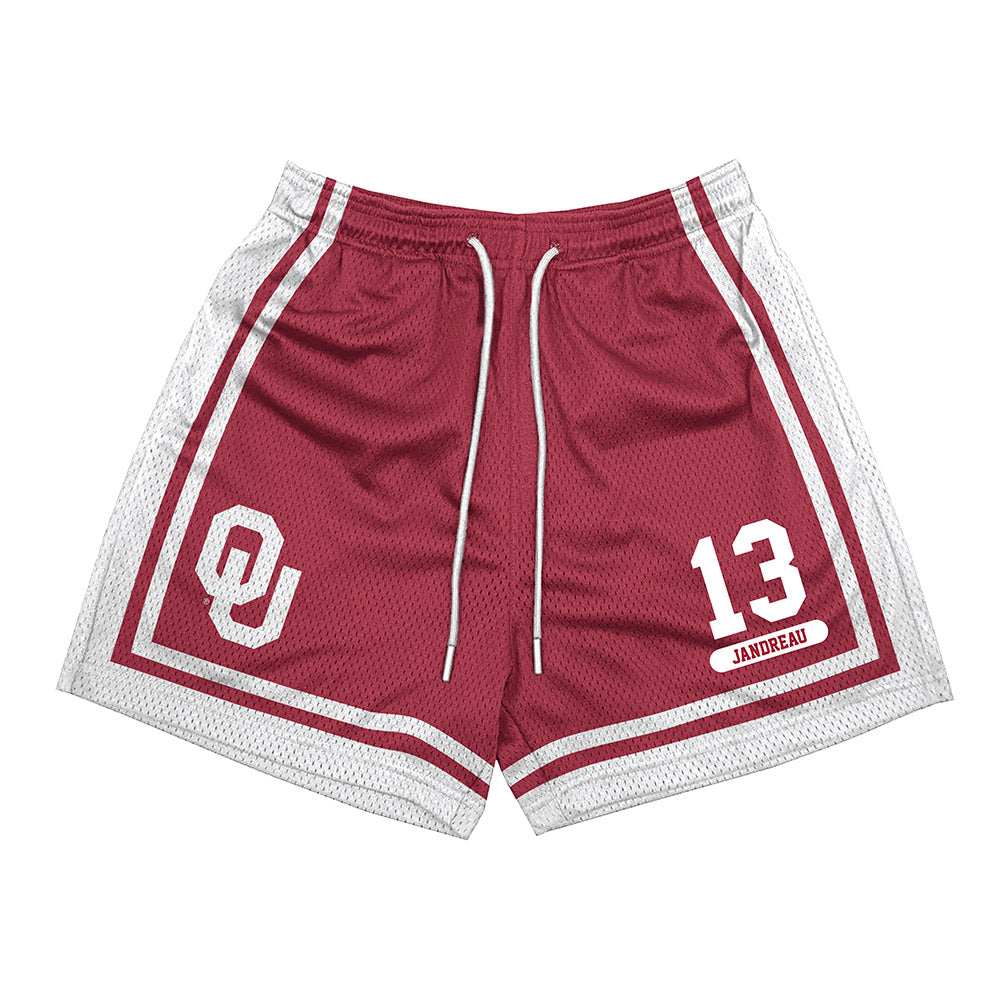 Oklahoma - NCAA Football : Niko Jandreau - Shorts-0