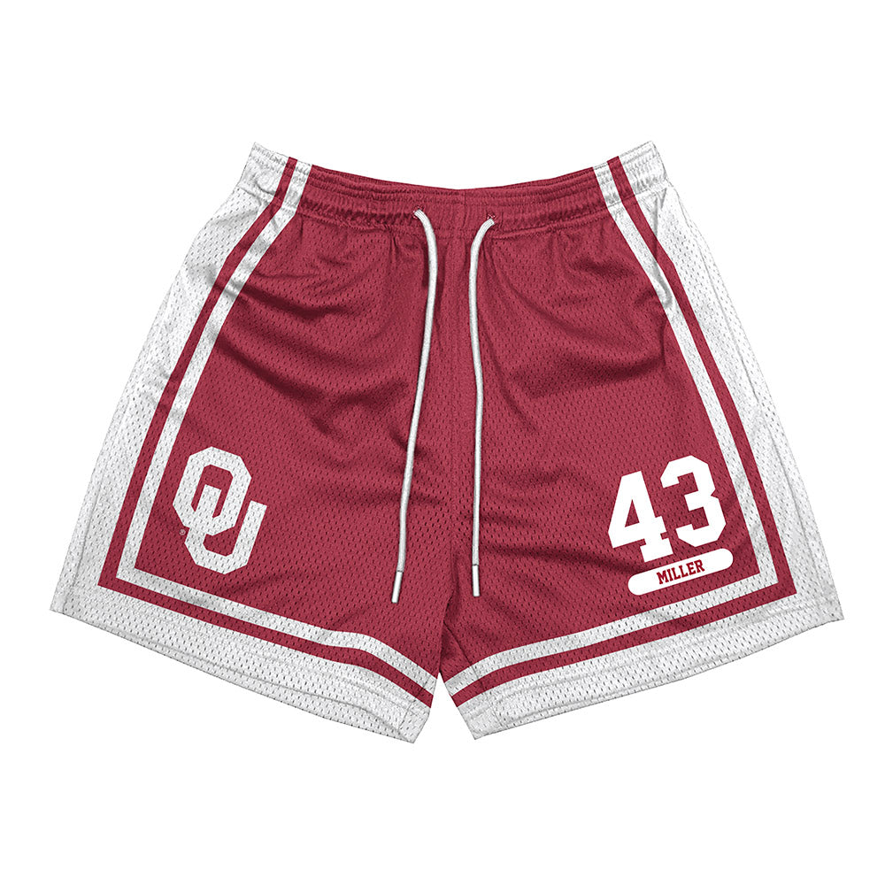 Oklahoma - NCAA Football : Grayson Miller - Shorts-0