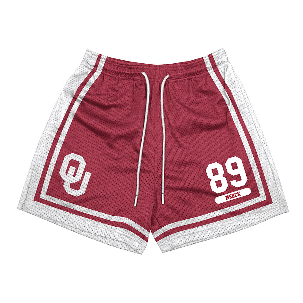 Oklahoma - NCAA Football : Eli Merck - Shorts-0