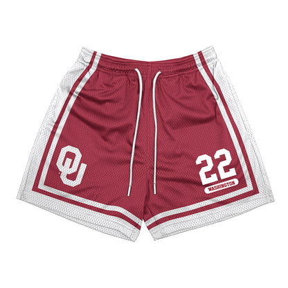 Oklahoma - NCAA Football : Trynae Washington - Shorts-0