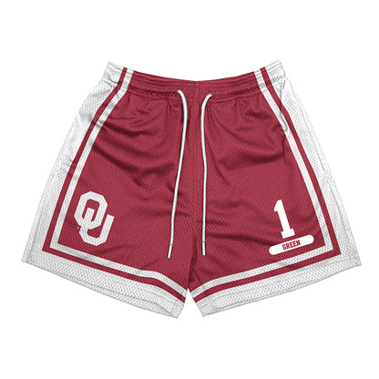 Oklahoma - NCAA Men's Track & Field : Bj Green - Fashion Shorts