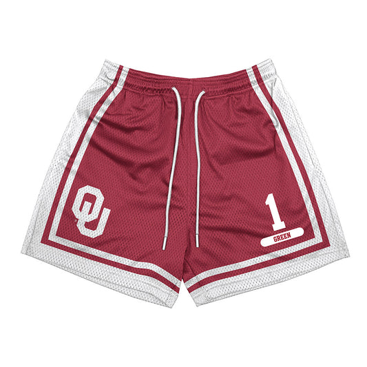 Oklahoma - NCAA Men's Track & Field : Bj Green - Fashion Shorts