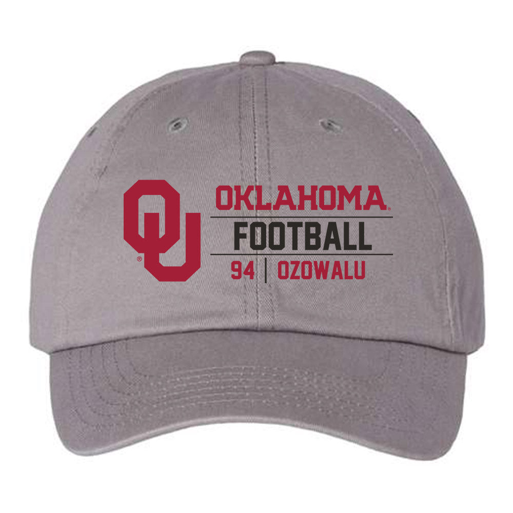 Oklahoma - NCAA Football : Kenny Ozowalu - Dad Hat-0