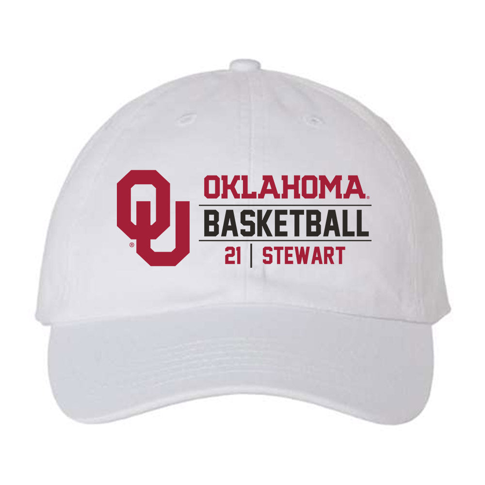 Oklahoma - NCAA Women's Basketball : Brooklyn Stewart - Dad Hat-0