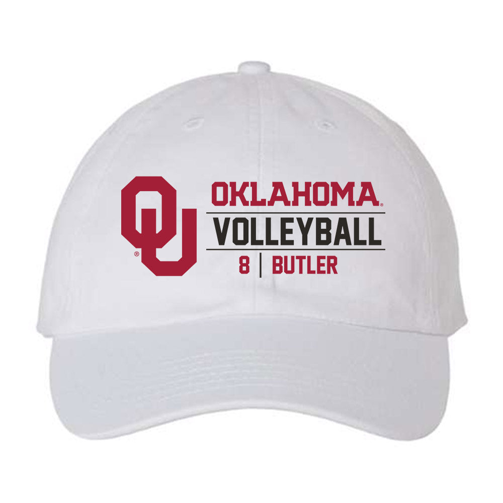 Oklahoma - NCAA Women's Volleyball : Carley Butler - Dad Hat-0