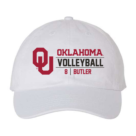 Oklahoma - NCAA Women's Volleyball : Carley Butler - Dad Hat-0