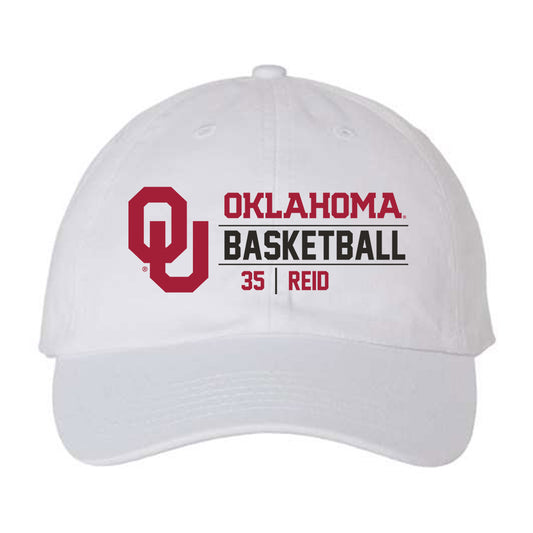 Oklahoma - NCAA Men's Basketball : Derrion Reid - Dad Hat-0