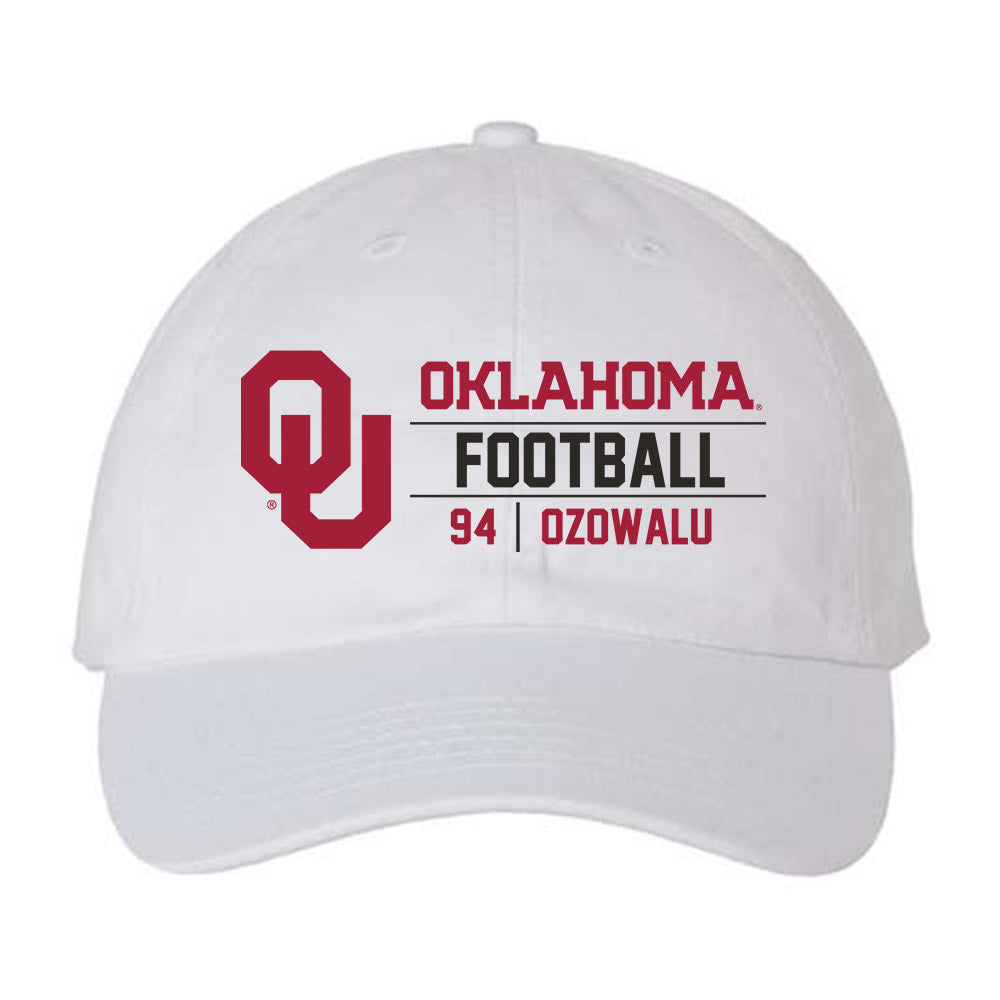 Oklahoma - NCAA Football : Kenny Ozowalu - Dad Hat-1