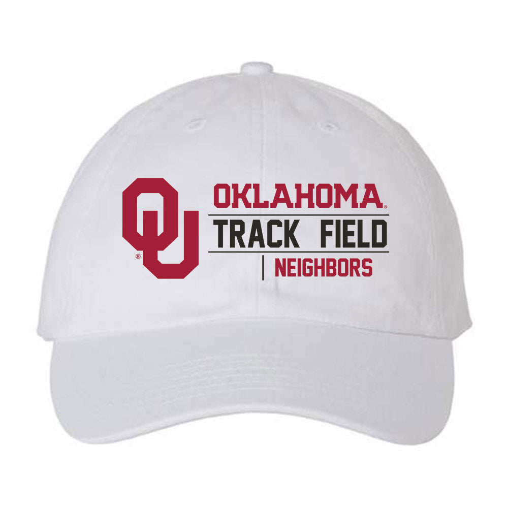 Oklahoma - NCAA Women's Track & Field : Jacelyn Neighbors - Dad Hat-0