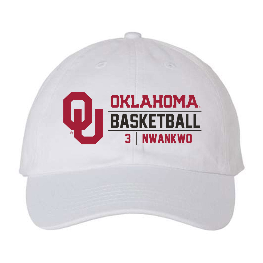 Oklahoma - NCAA Men's Basketball : Jeff Nwankwo - Dad Hat-0