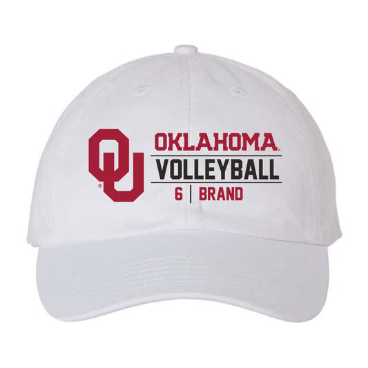 Oklahoma - NCAA Women's Volleyball : McKenna Brand - Dad Hat-0