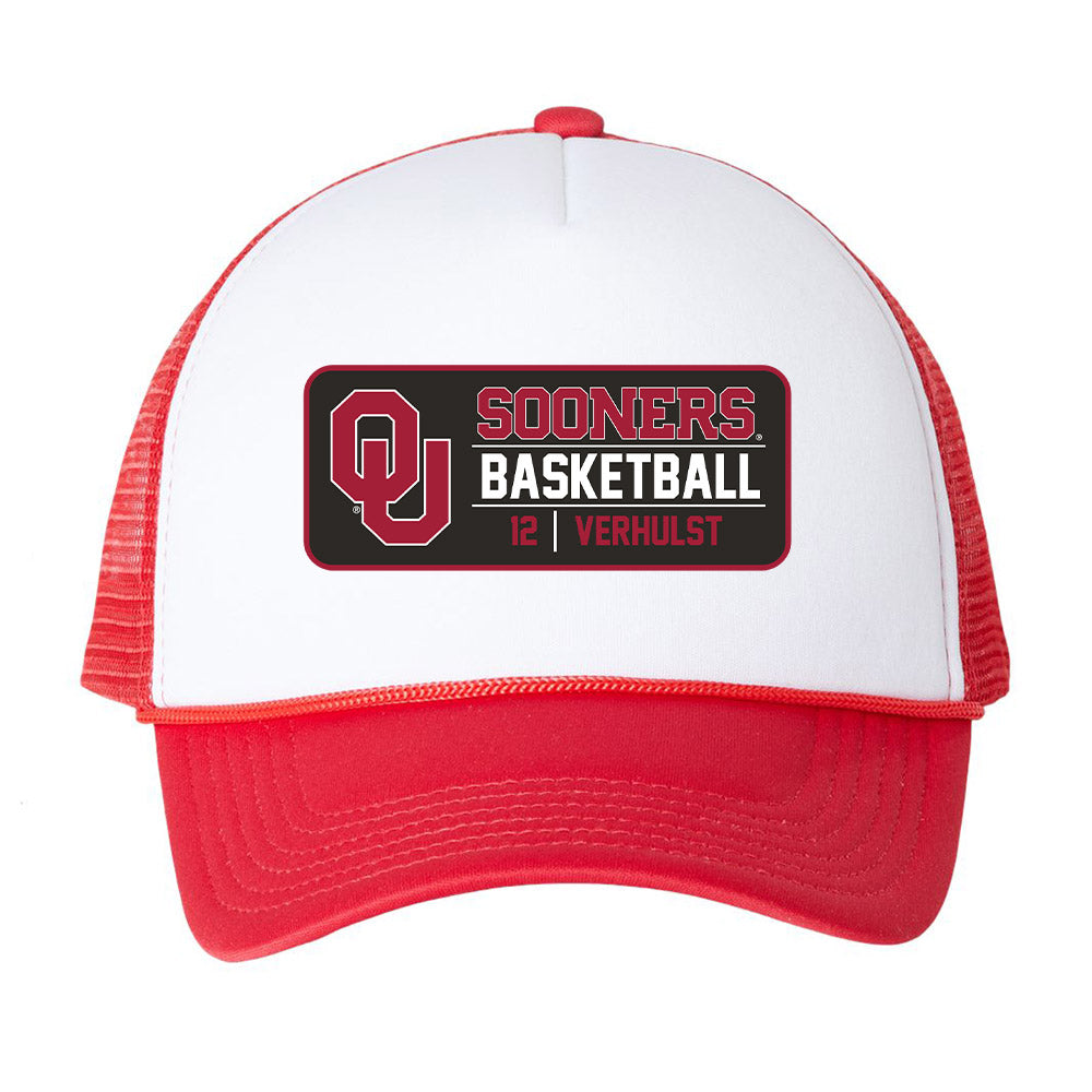 Oklahoma - NCAA Women's Basketball : Payton Verhulst - Trucker Hat-0