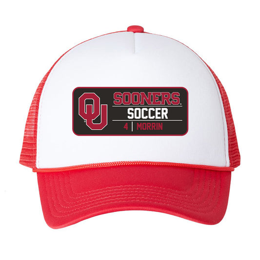 Oklahoma - NCAA Women's Soccer : Sophie Morrin - Trucker Hat-0