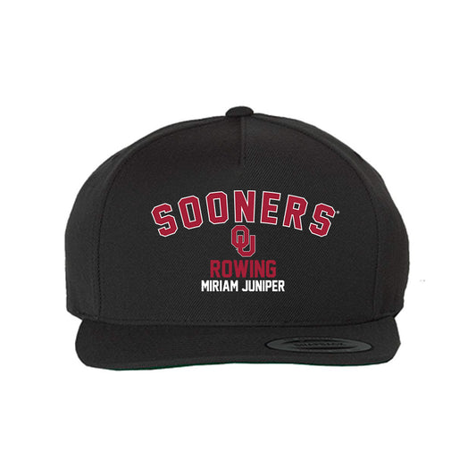 Oklahoma - NCAA Women's Rowing : Miriam Juniper - Snapback Hat-0