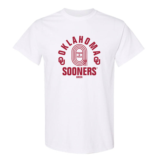 Oklahoma - NCAA Men's Track & Field : Bj Green - T-Shirt Sports Shersey