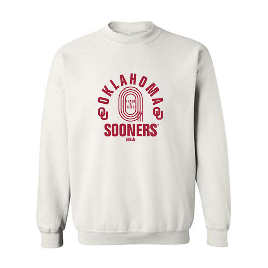 Oklahoma - NCAA Men's Track & Field : Bj Green - Crewneck Sweatshirt Sports Shersey