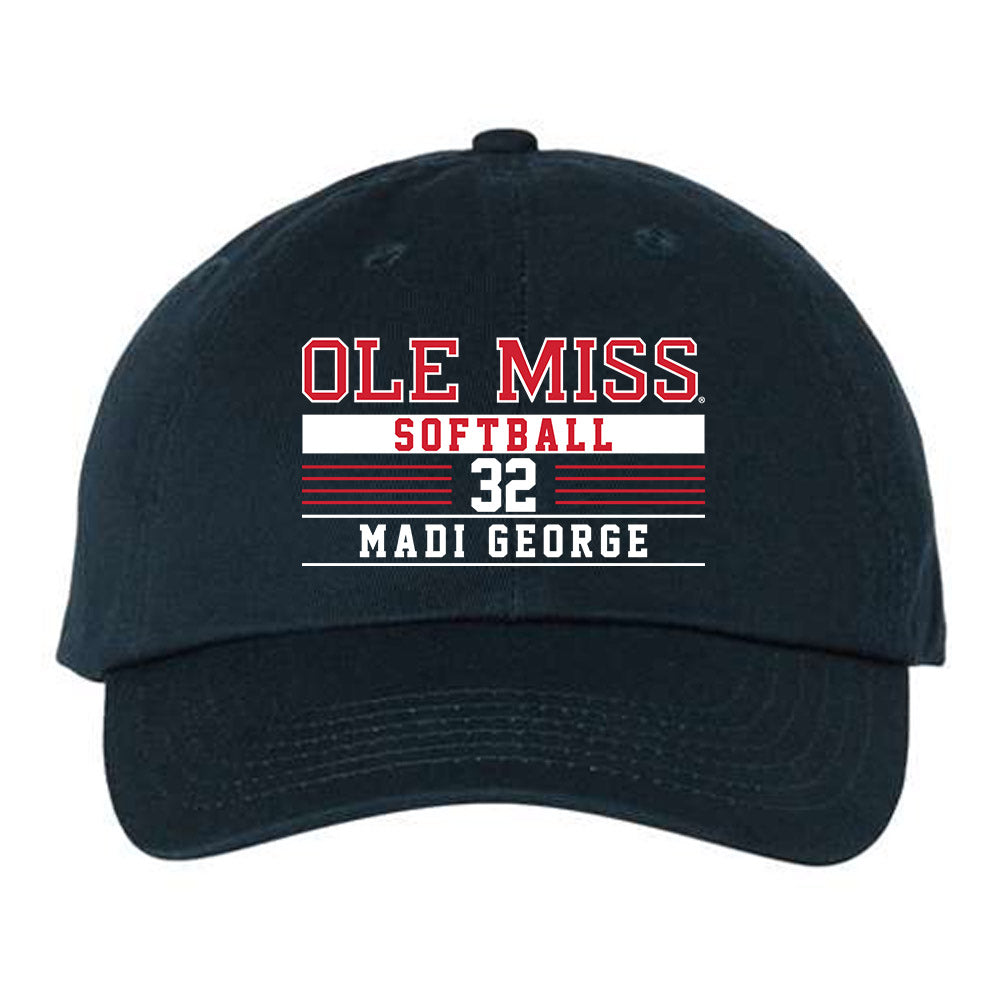 Ole Miss - NCAA Softball : Madi George - Dad Hat-0