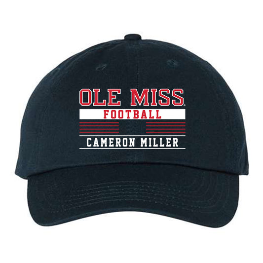 Ole Miss - NCAA Football : Cameron Miller - Dad Hat-0