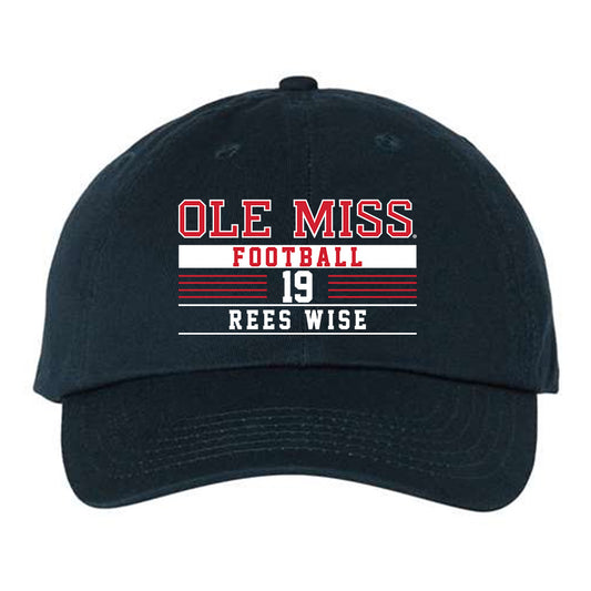 Ole Miss - NCAA Football : Rees Wise - Dad Hat-0