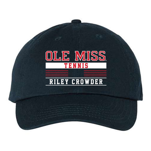 Ole Miss - NCAA Women's Tennis : Riley Crowder - Dad Hat-0