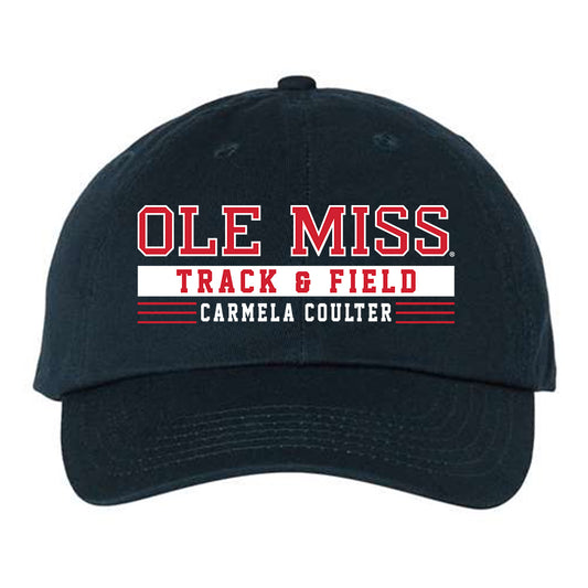 Ole Miss - NCAA Women's Track & Field : Carmela Coulter - Dad Hat-0