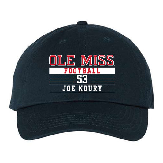Ole Miss - NCAA Football : Joe Koury - Dad Hat-0