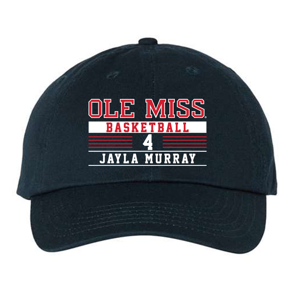 Ole Miss - NCAA Women's Basketball : Jayla Murray - Dad Hat-0